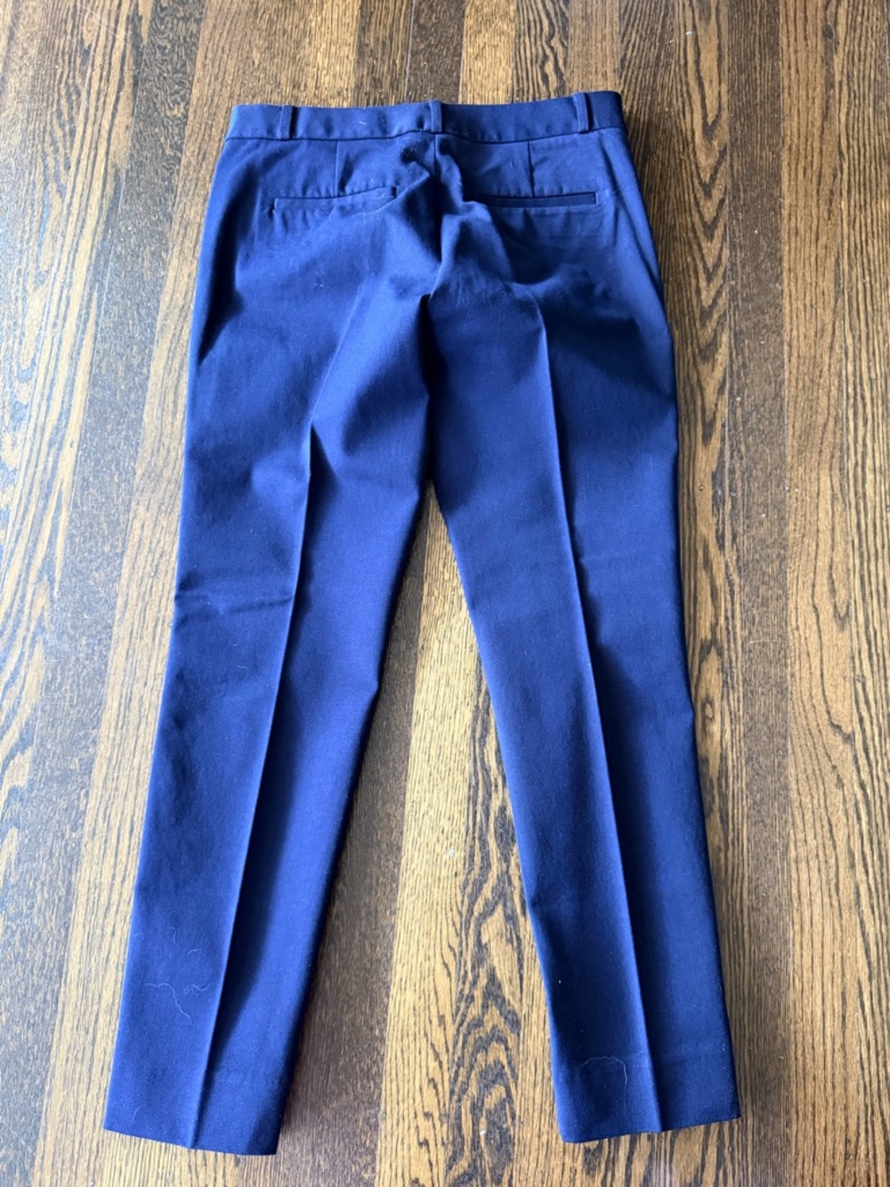 Banana Republic Sloan Navy Blue Chinos with white Side Stripes 4 - Picture 2 of 3